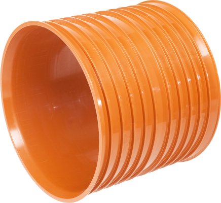 Nasuwka kanalizacji zewnętrznej K2-Kan ID PP bez uszczelek, oranż 400 Kaczmarek 1001313000